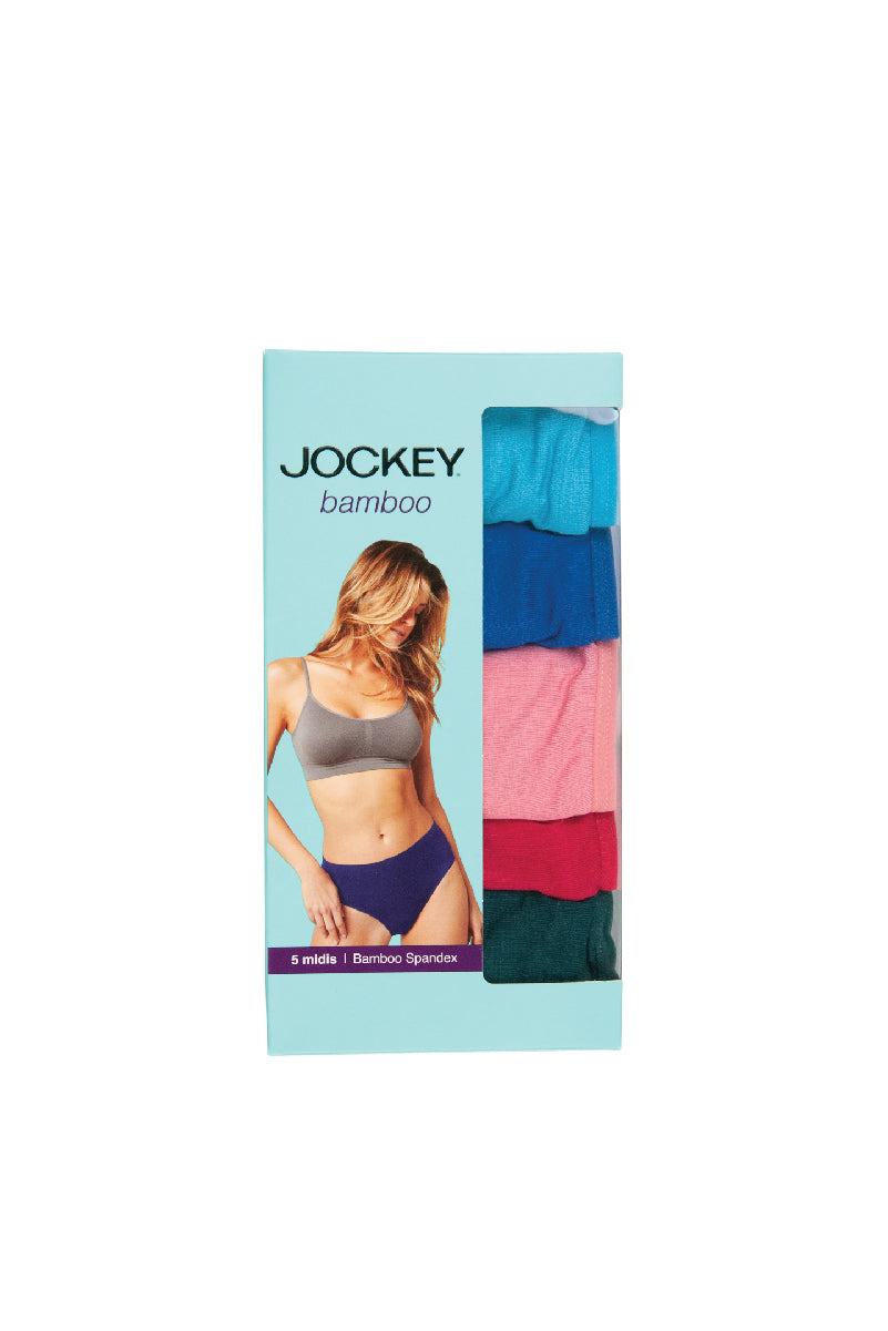 Jockey Bamboo Ladies Midi (5 Pcs/Pack) | JLU278251