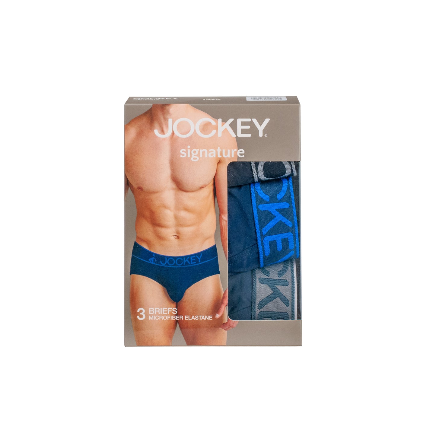 Jockey 3's Microfiber Elastane Brief | JMB318455