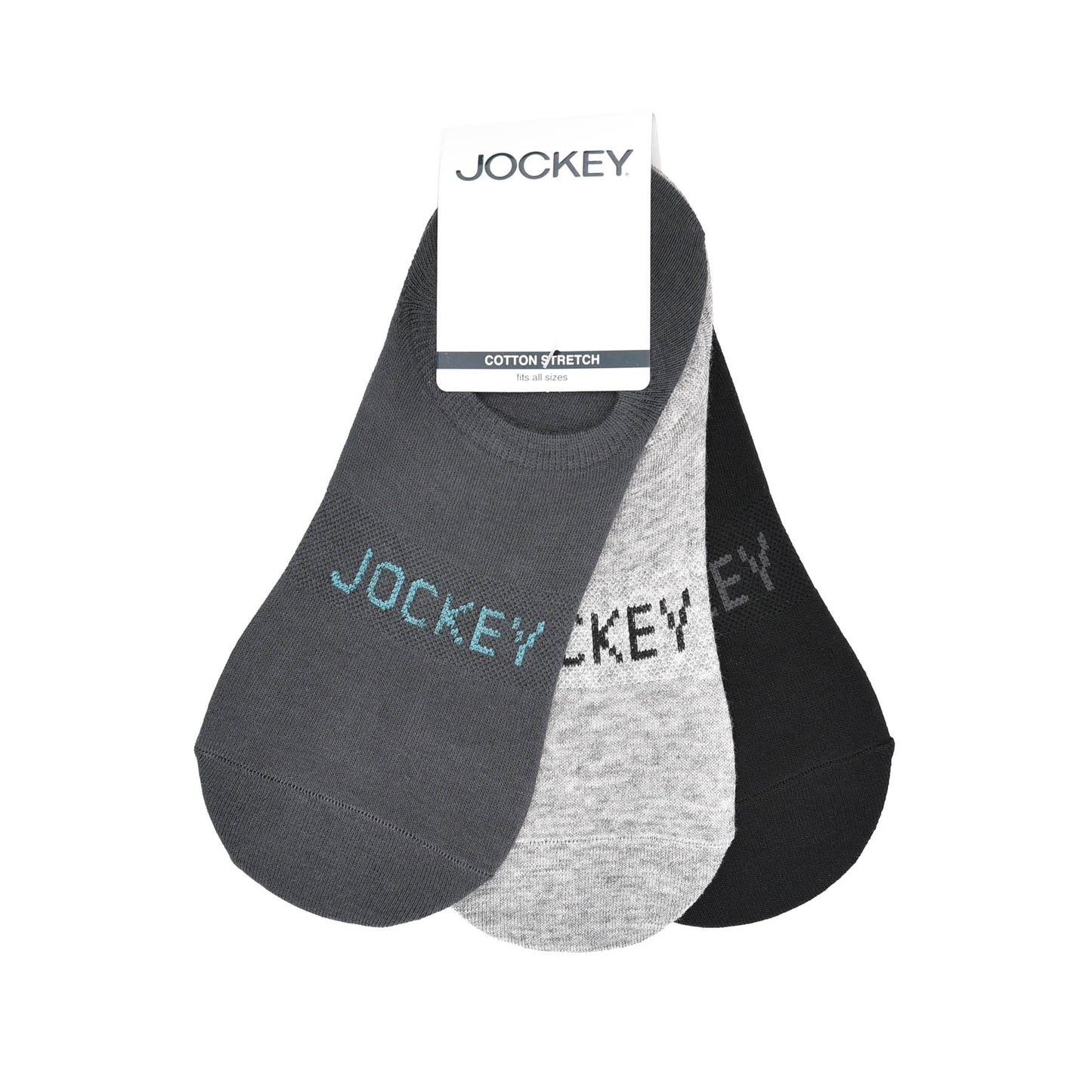 Jockey 3 Pair No Show Socks | JMS308934