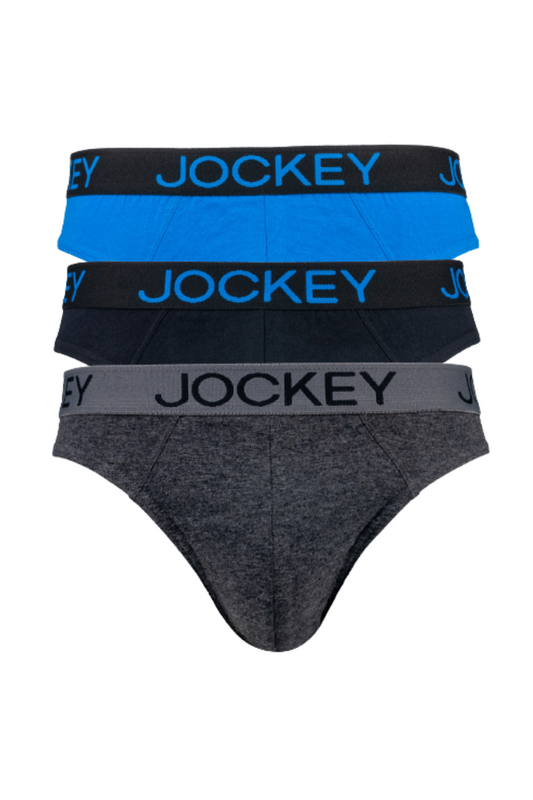 Jockey - 3 Pieces Cotton Jersey Hipsters Briefs | JMB288469