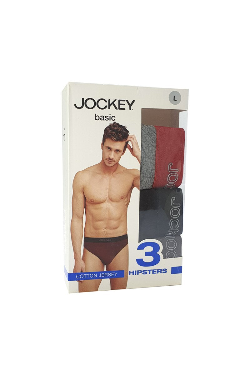Jockey® Cotton Jersey Hipster Brief 3-Pack | JMB958467AS1